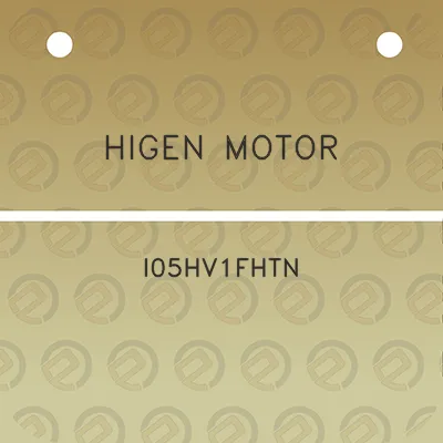 higen-motor-i05hv1fhtn