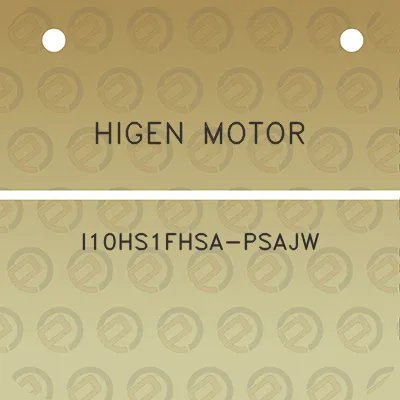 higen-motor-i10hs1fhsa-psajw