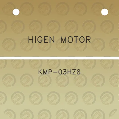 higen-motor-kmp-03hz8