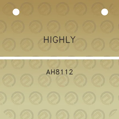 highly-ah8112