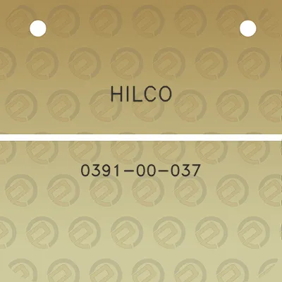 hilco-0391-00-037