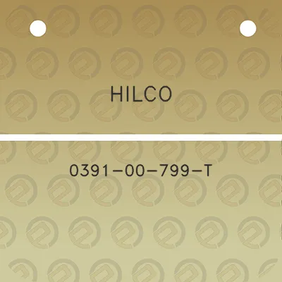 hilco-0391-00-799-t