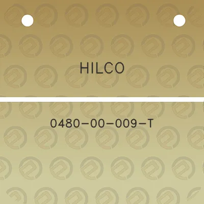 hilco-0480-00-009-t