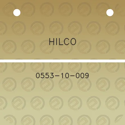 hilco-0553-10-009