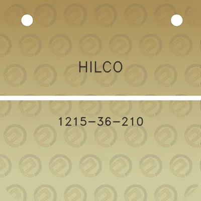 hilco-1215-36-210