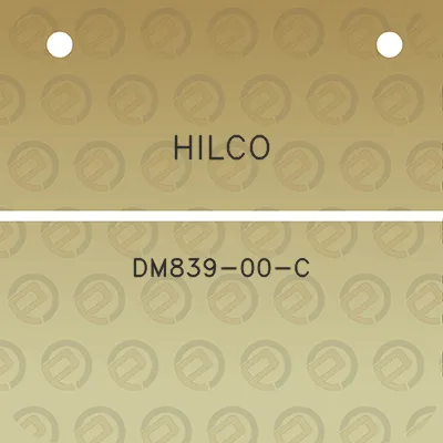 hilco-dm839-00-c