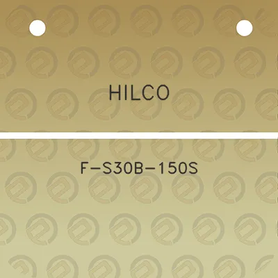 hilco-f-s30b-150s