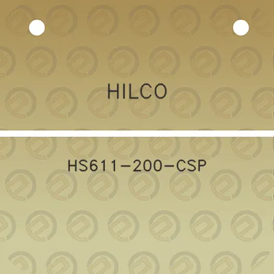 hilco-hs611-200-csp