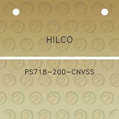 hilco-ps718-200-cnvss