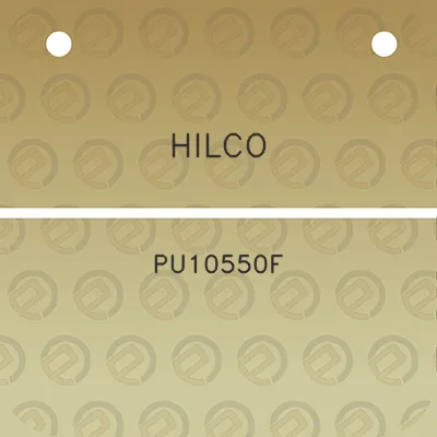 hilco-pu10550f