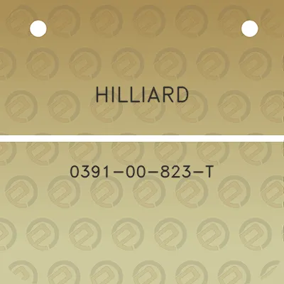 hilliard-0391-00-823-t