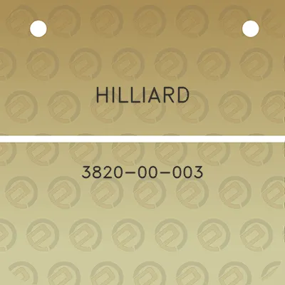 hilliard-3820-00-003