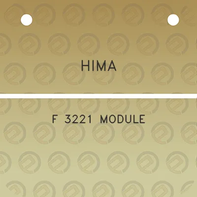 hima-f-3221-module