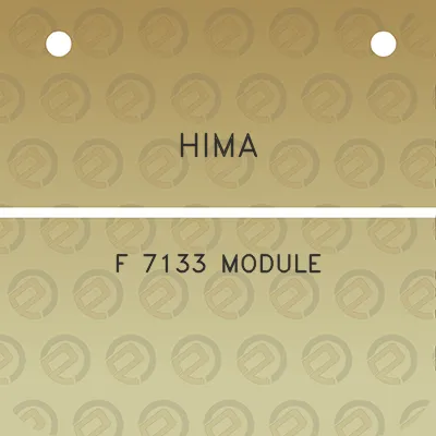 hima-f-7133-module