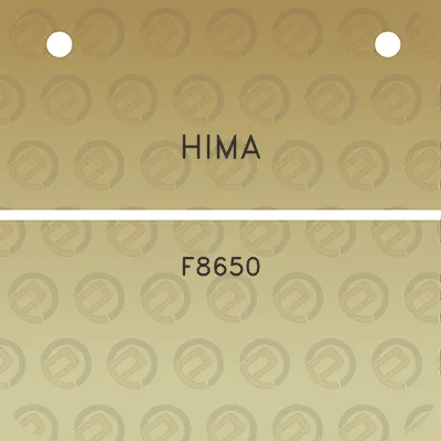 hima-f8650