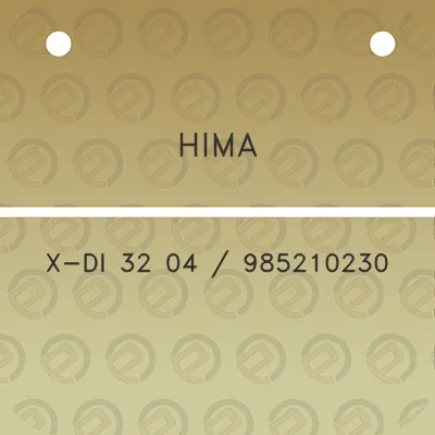 hima-x-di-32-04-985210230