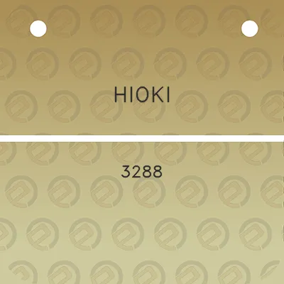 hioki-3288