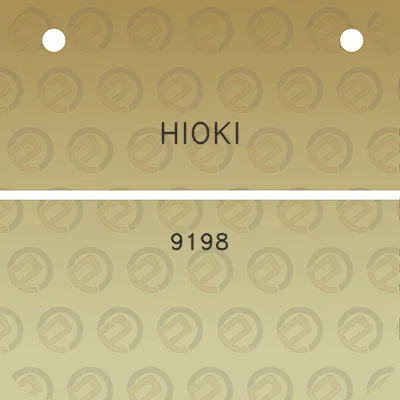 hioki-9198