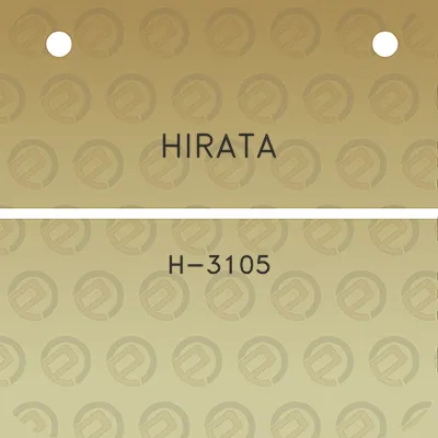 hirata-h-3105