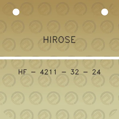 hirose-hf-4211-32-24