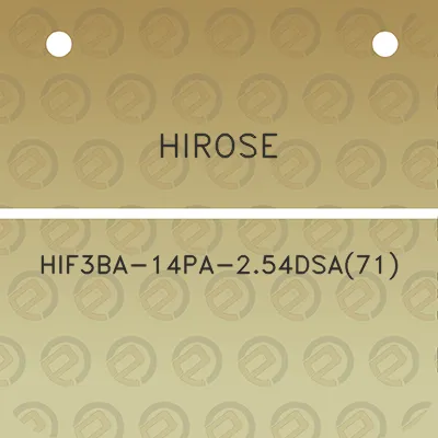 hirose-hif3ba-14pa-254dsa71