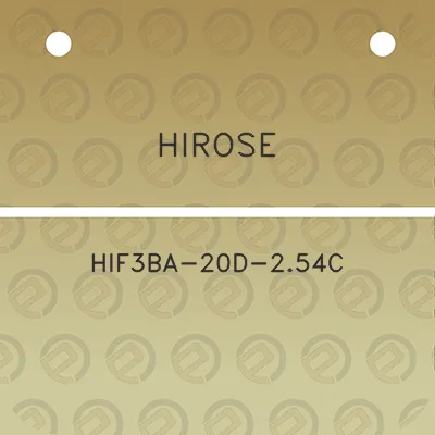 hirose-hif3ba-20d-254c