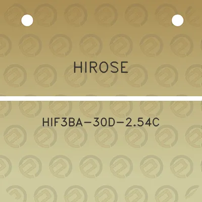 hirose-hif3ba-30d-254c