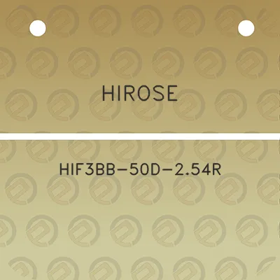 hirose-hif3bb-50d-254r