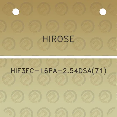 hirose-hif3fc-16pa-254dsa71