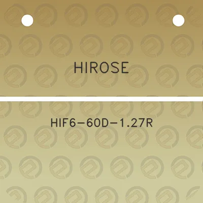 hirose-hif6-60d-127r