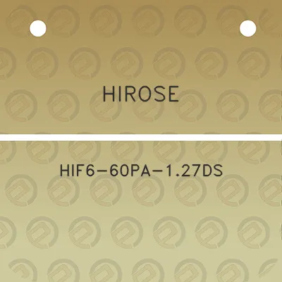 hirose-hif6-60pa-127ds