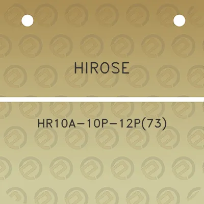 hirose-hr10a-10p-12p73