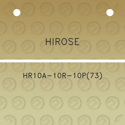 hirose-hr10a-10r-10p73