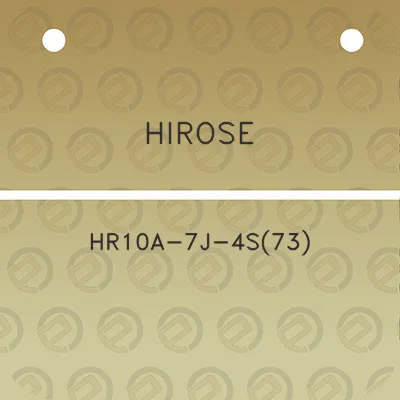 hirose-hr10a-7j-4s73