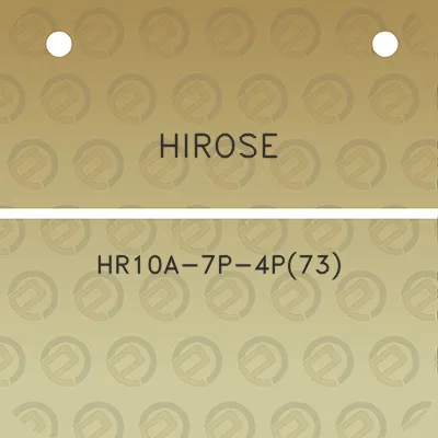 hirose-hr10a-7p-4p73