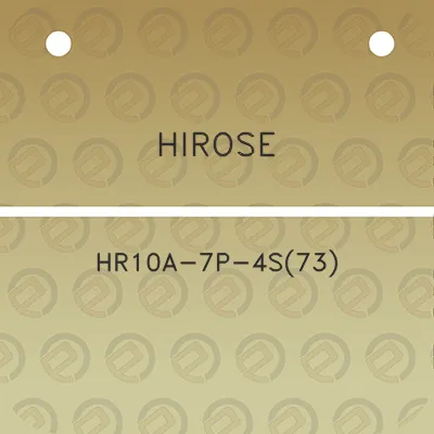 hirose-hr10a-7p-4s73