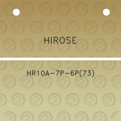 hirose-hr10a-7p-6p73