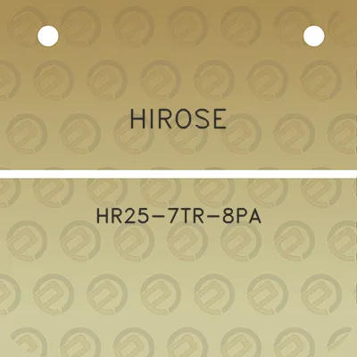 hirose-hr25-7tr-8pa