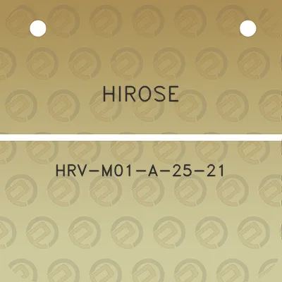 hirose-hrv-m01-a-25-21