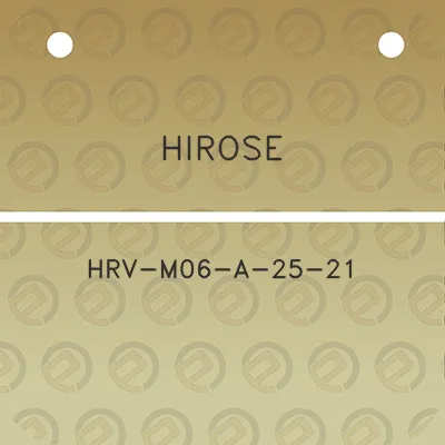 hirose-hrv-m06-a-25-21