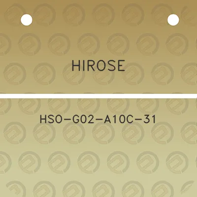 hirose-hso-g02-a10c-31