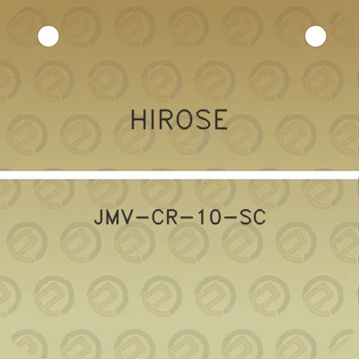 hirose-jmv-cr-10-sc