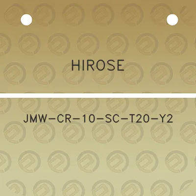 hirose-jmw-cr-10-sc-t20-y2