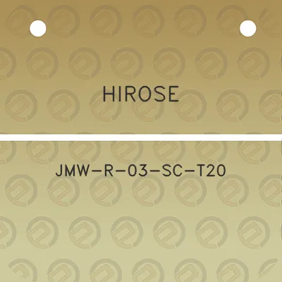 hirose-jmw-r-03-sc-t20