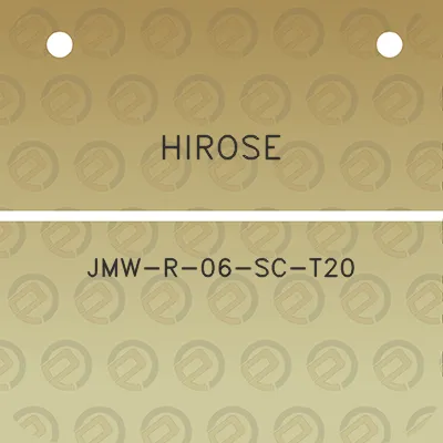 hirose-jmw-r-06-sc-t20