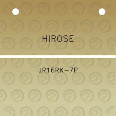 hirose-jr16rk-7p