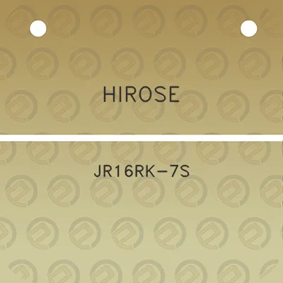 hirose-jr16rk-7s