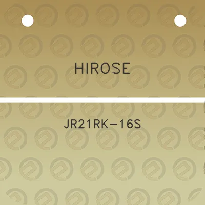 hirose-jr21rk-16s