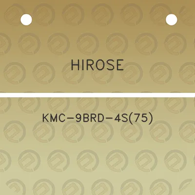 hirose-kmc-9brd-4s75