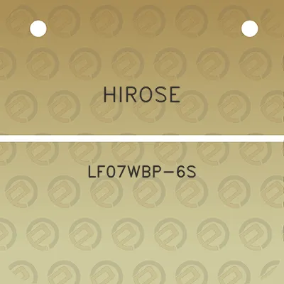 hirose-lf07wbp-6s